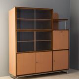 Functionalist Bookcase, Robert Slezák, 1930s, Czechoslovakia
