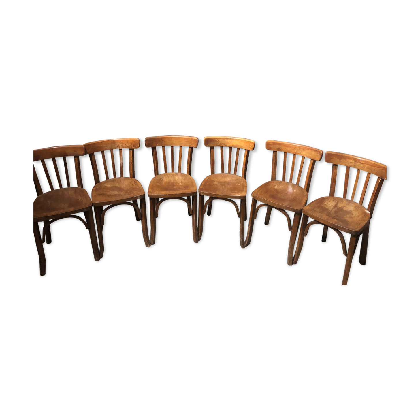 Set of 6 bistro chairs