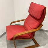 Pair of Poang armchairs from Ikea