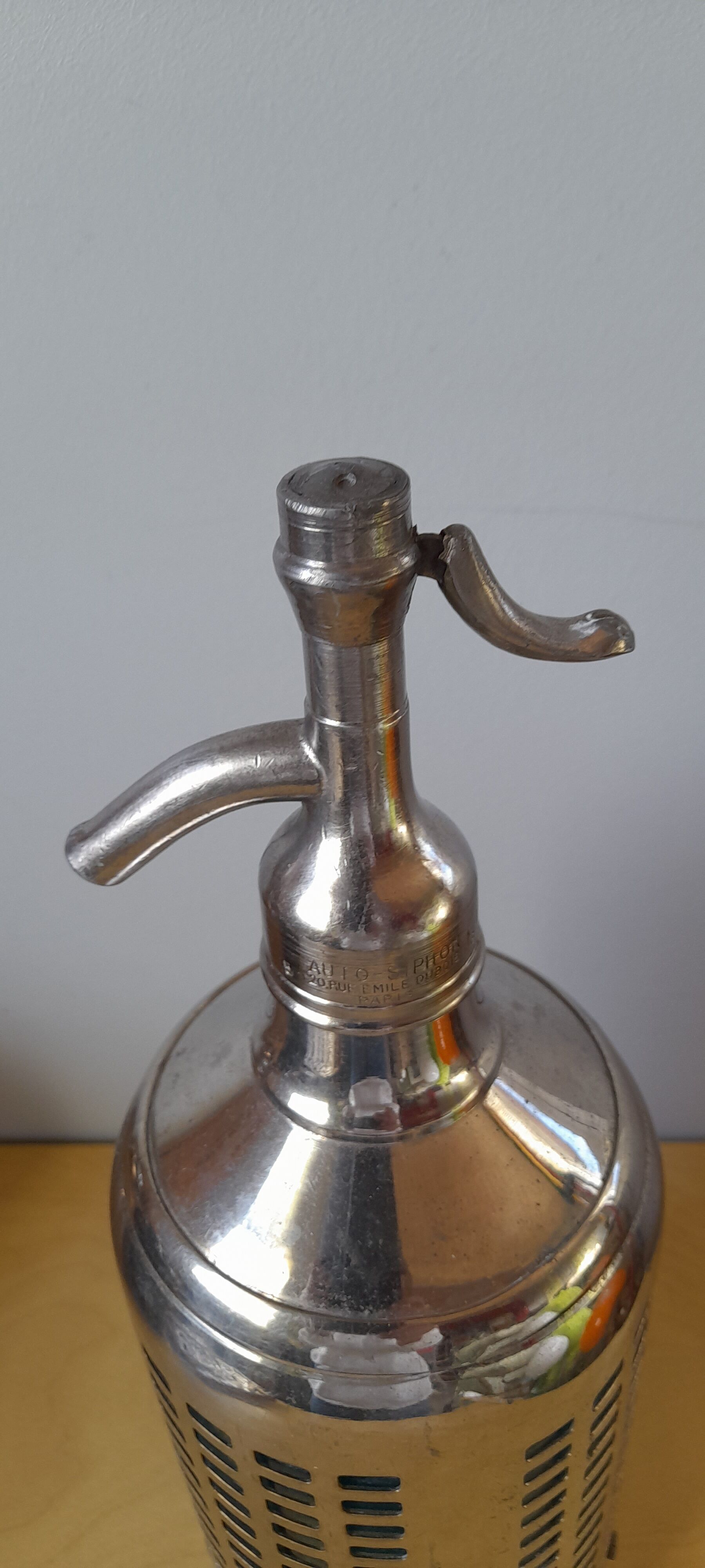 Seltz water siphon 1948