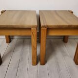 Regain elm bedside tables