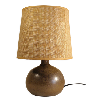 Stoneware lamp 70s