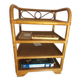 Rattan shelf