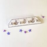 Moustiers earthenware hook / tea towel holder