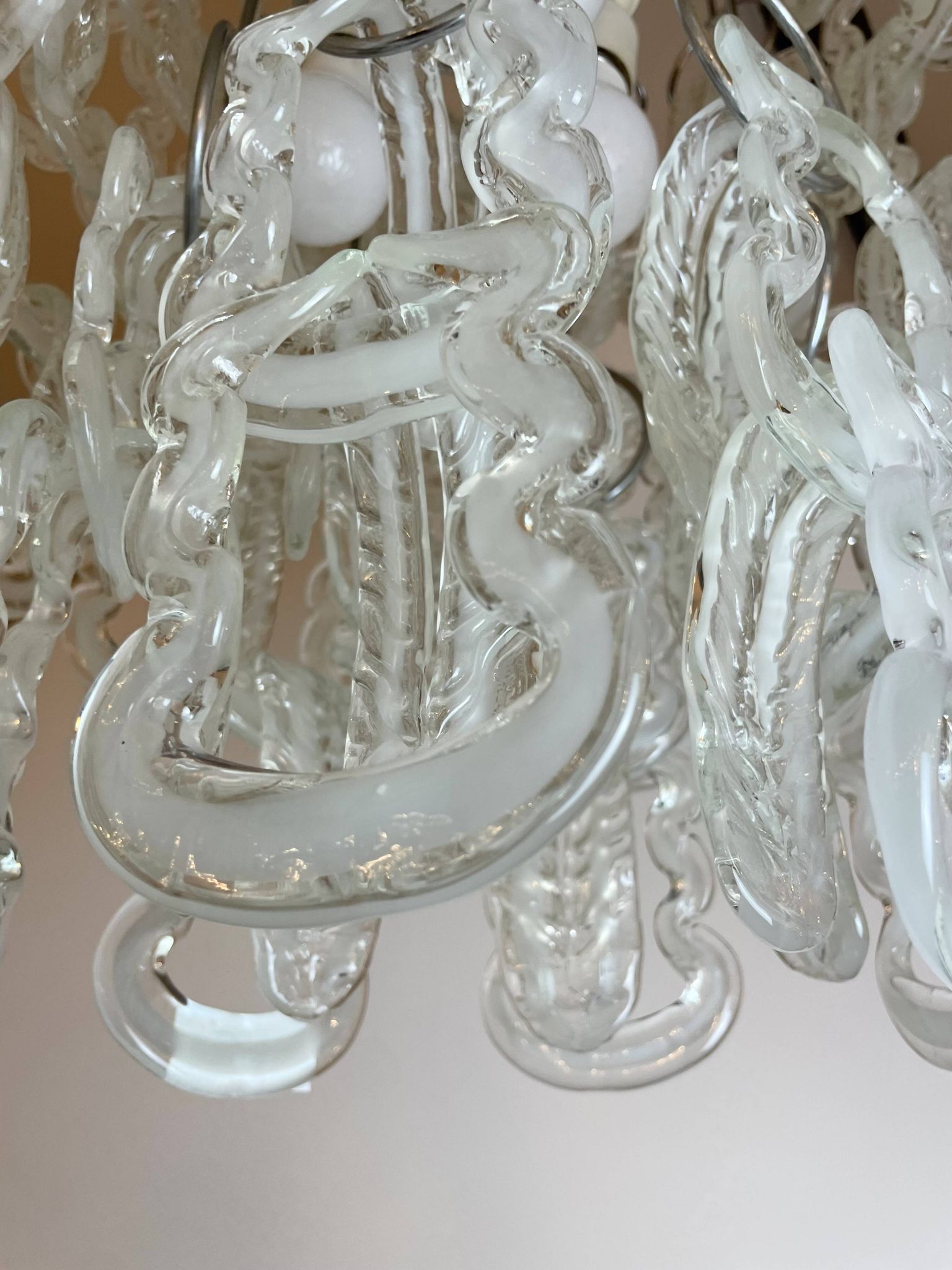 Murano Glass Chandelier, 1970s