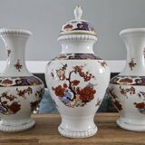 Bareuther Waldsassen Bavière ensemble de 3 vases