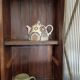Patinated wall cabinet 2 doors