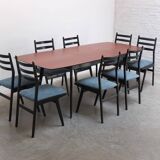 Table à manger extensible par Alfred Hendrickx pour Belform, années 1950.