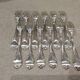 12 fourchettes de table metal argente orfevre Ercuis modele dubarry