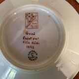 Two monastic porcelain cups