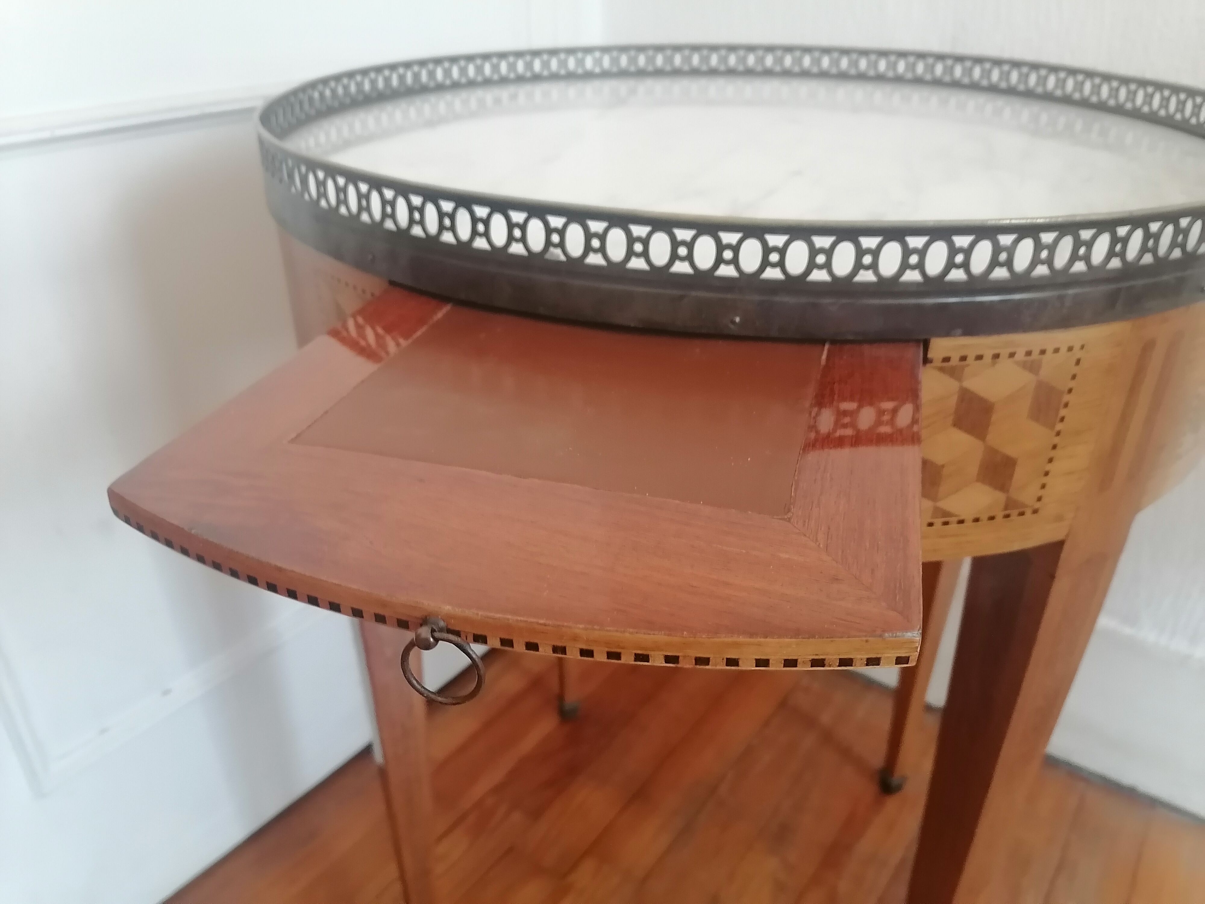 Table bouillote Louis XVI