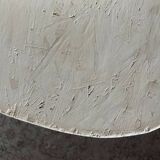 Beige travertine coffee table
