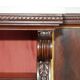 Monumental antique buffet in rosewood Regency with Italian marble.