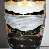 Pair of satsuma vases in japanese porcelain – early twentieth