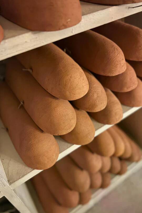 ROSARIO - Terracotta chamotte stoneware