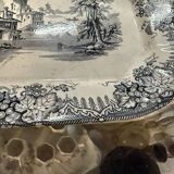 Badonvillier dish with Asian decor