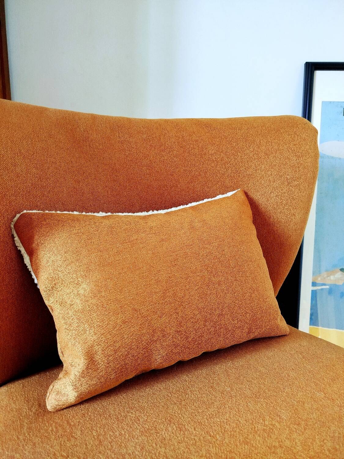 Blood orange cocktail armchair