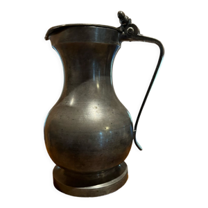 Pot en étain 20,5cm