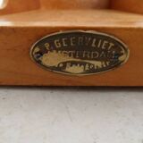 Antique oak store counter with drawers