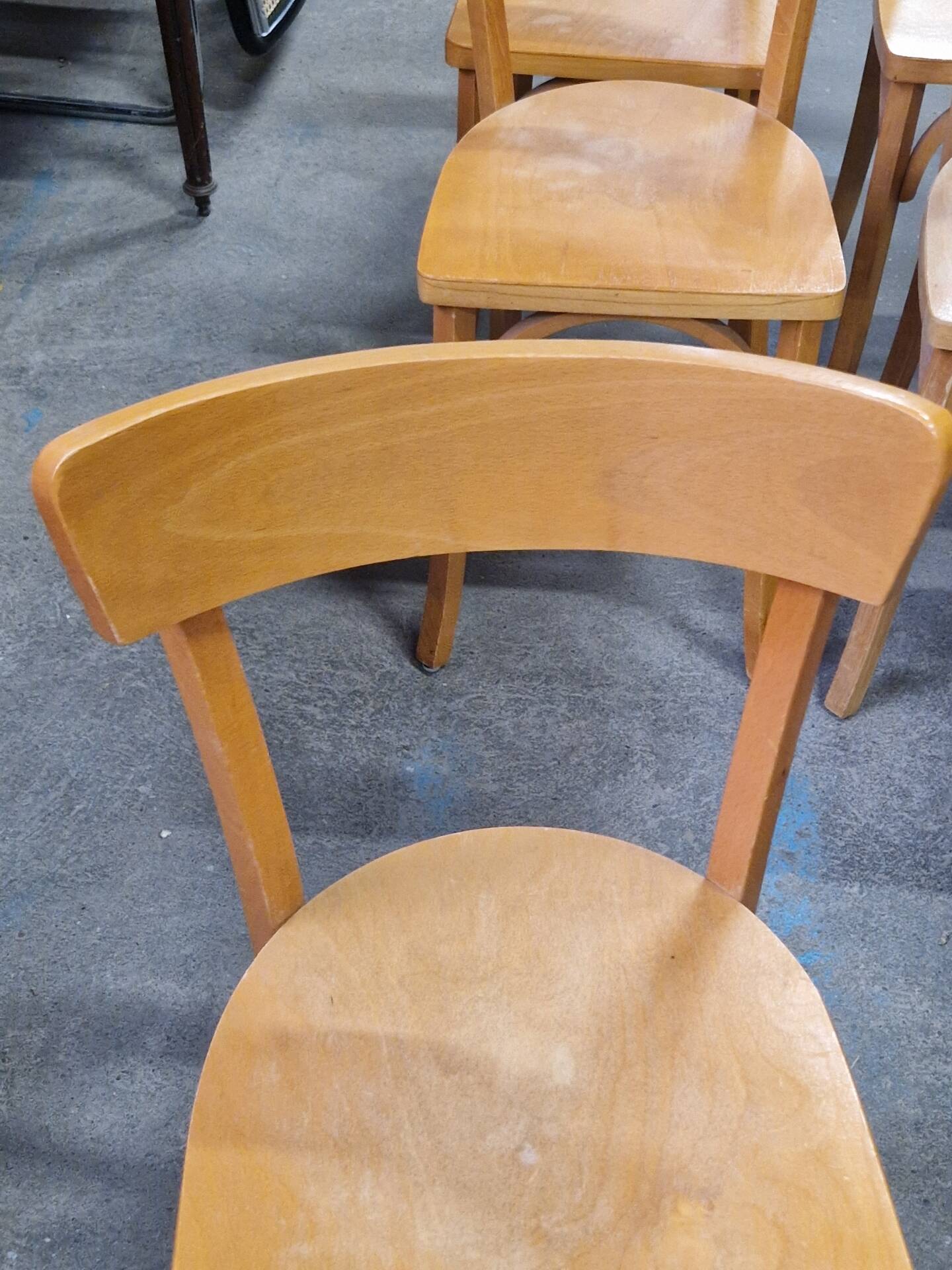 8 Baumann chairs