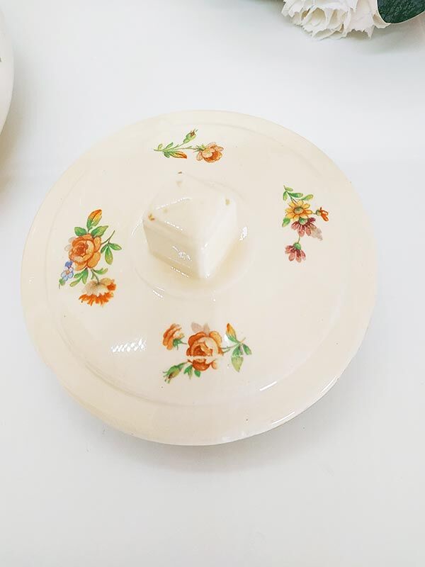 Vintage floral teapot