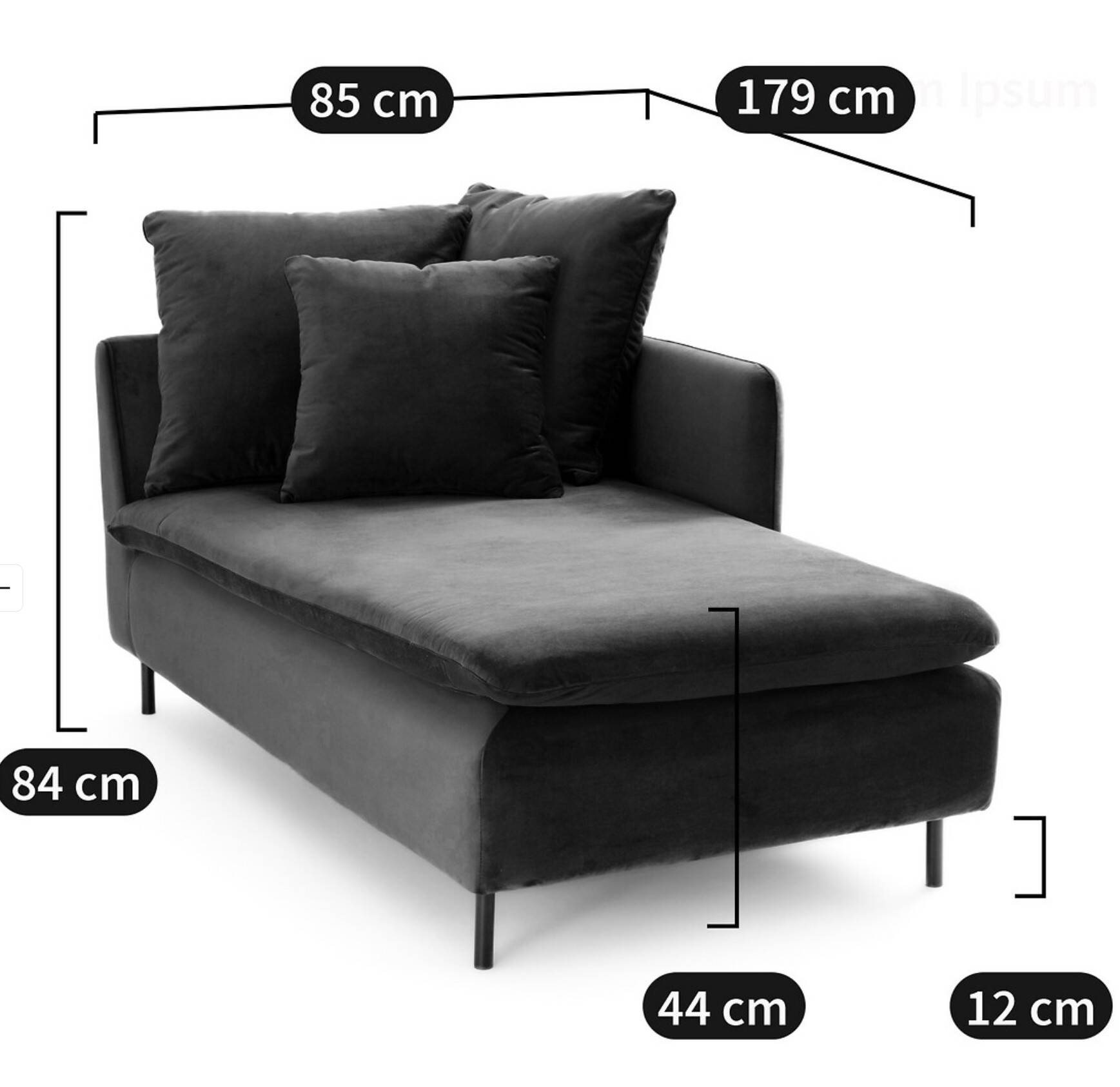 Meridian Sofa 2/3 Seater La Redoute Interiors