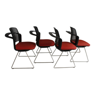 Hag Sideways ergonomic swiveling office chairs