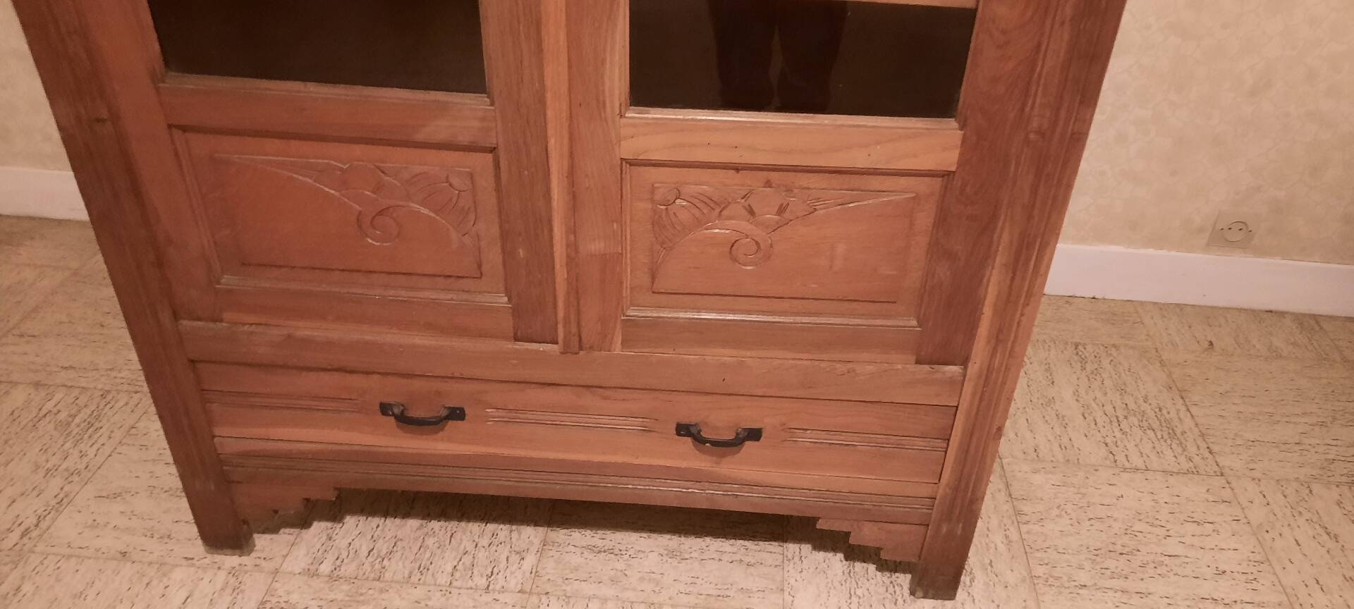 Vintage display cabinet