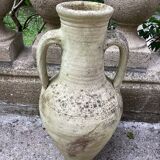 2 vases, terracotta pots with handles, vintage 1960