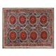 Hand knotted rug, vintage turkish rug 260x347 cm