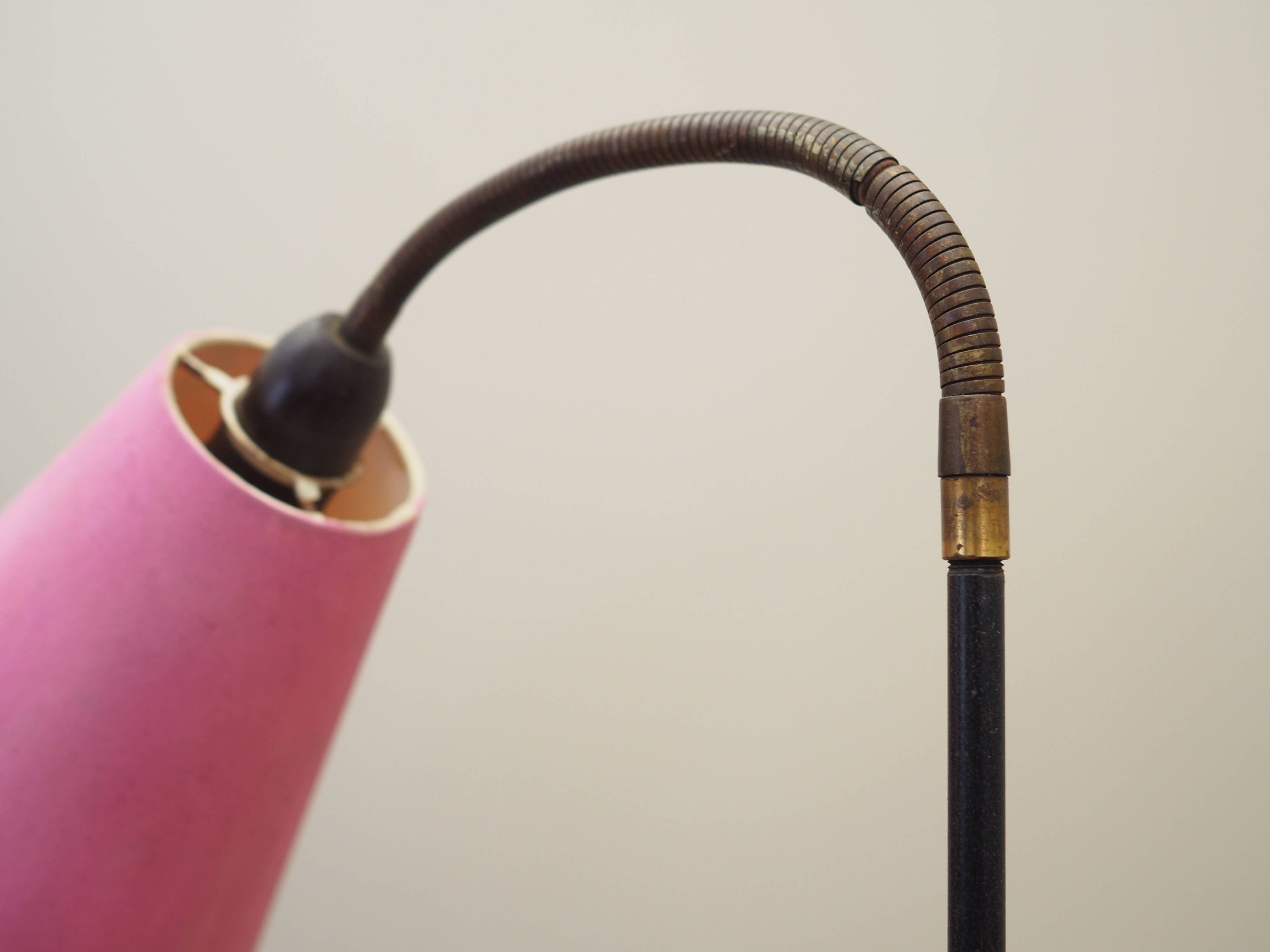 Floor lamp, Danish design, 1970s, production: Denmark