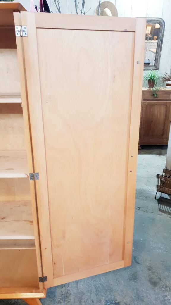 Vintage boarding school cabinet