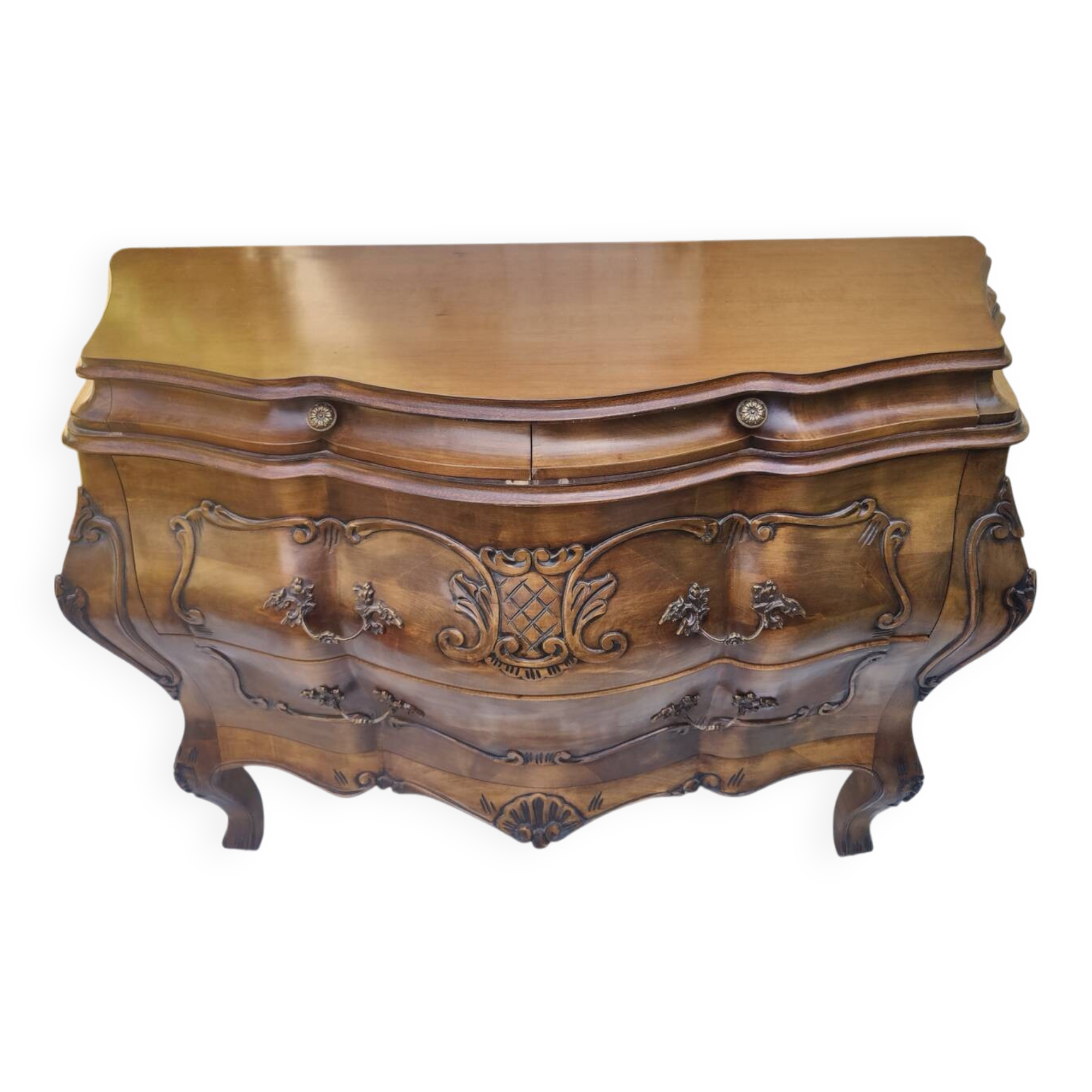 Tomb-shaped chest of drawers in perfect condition