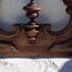 Wood decoration pediment