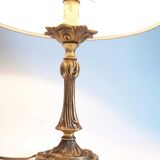 Bronze floor lamp