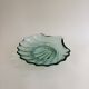 Vintage glass shell dish