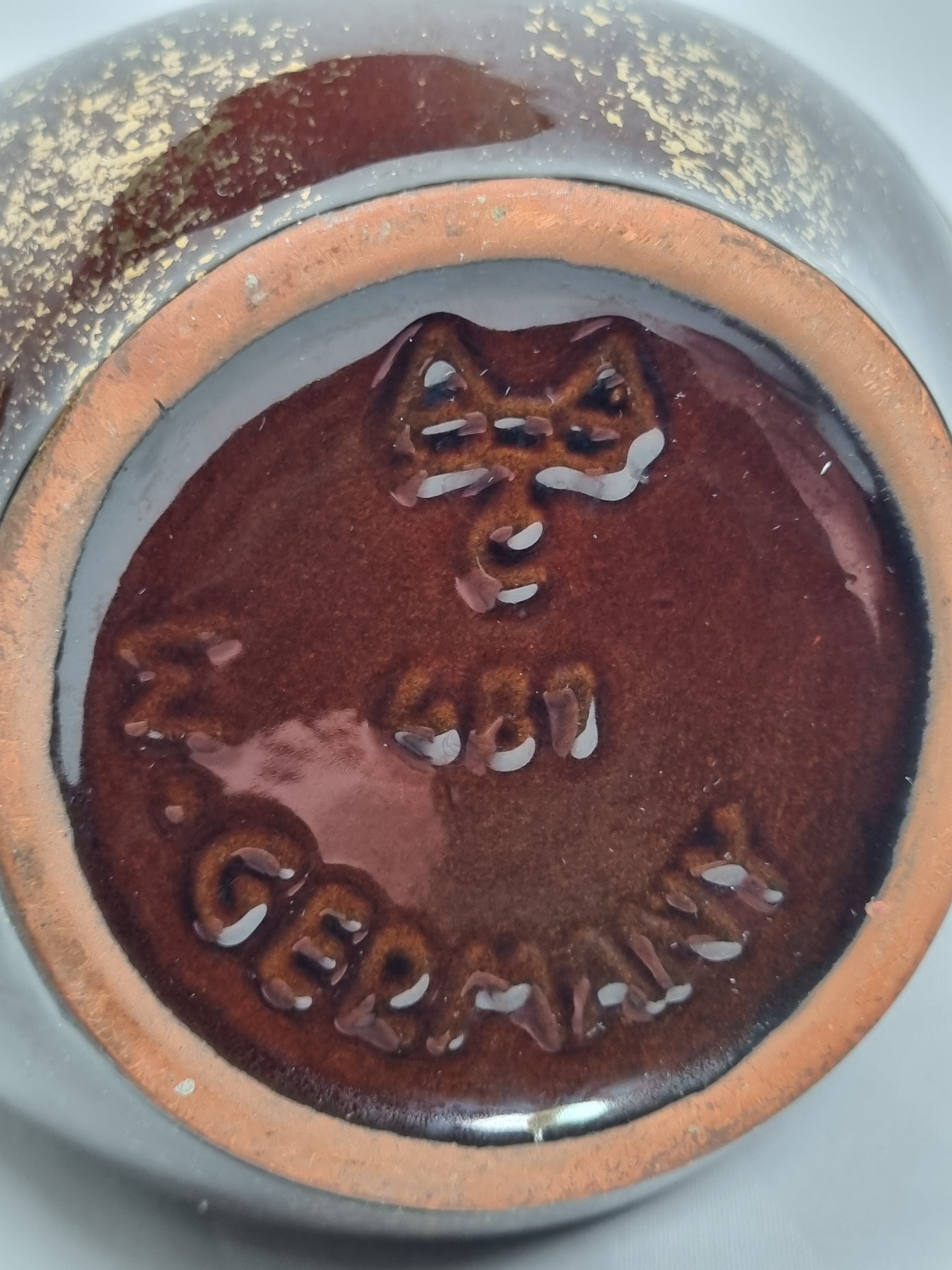 West Germany Carstens Tonneshof vase, 60s