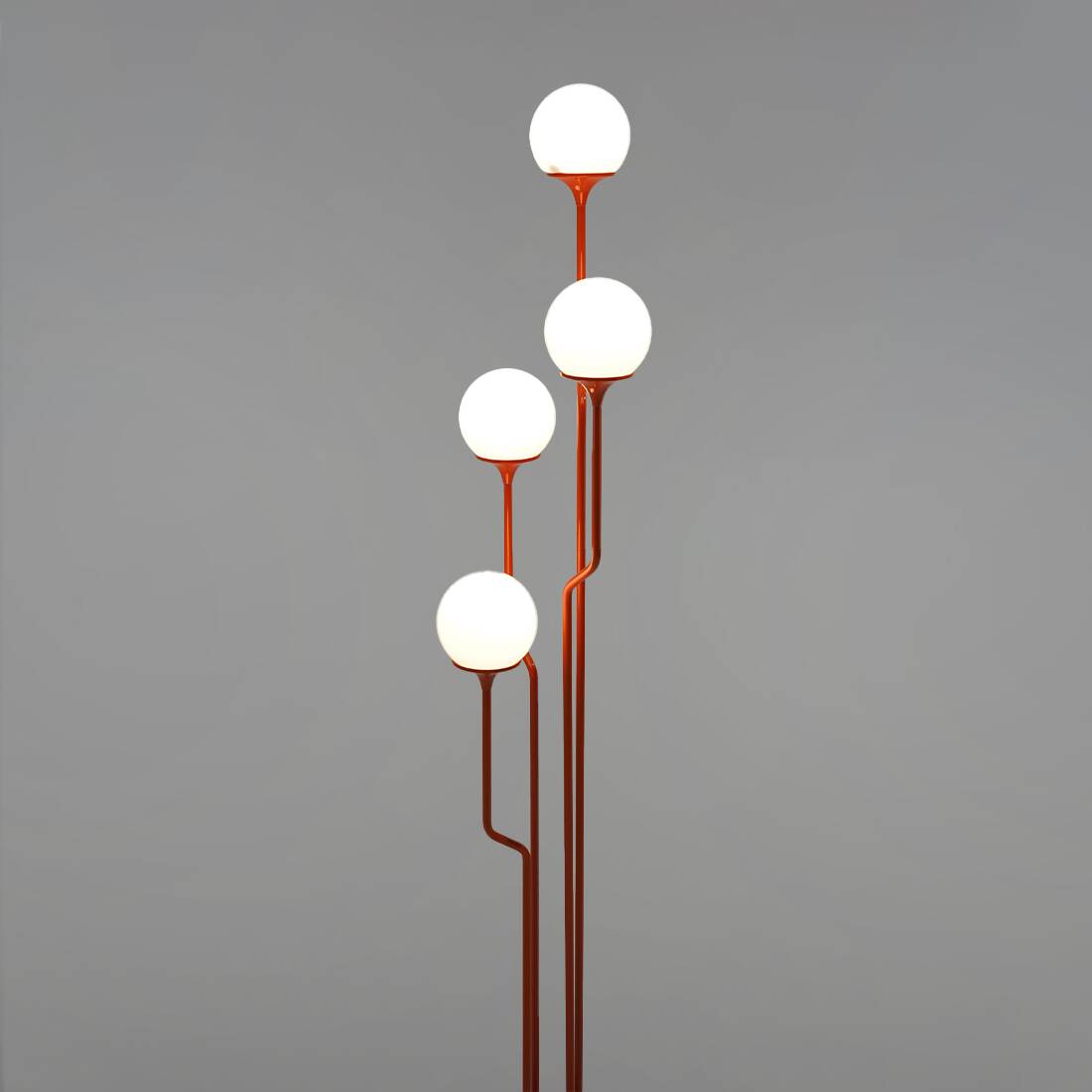 4-light floor lamp by Reggiani, 1970s