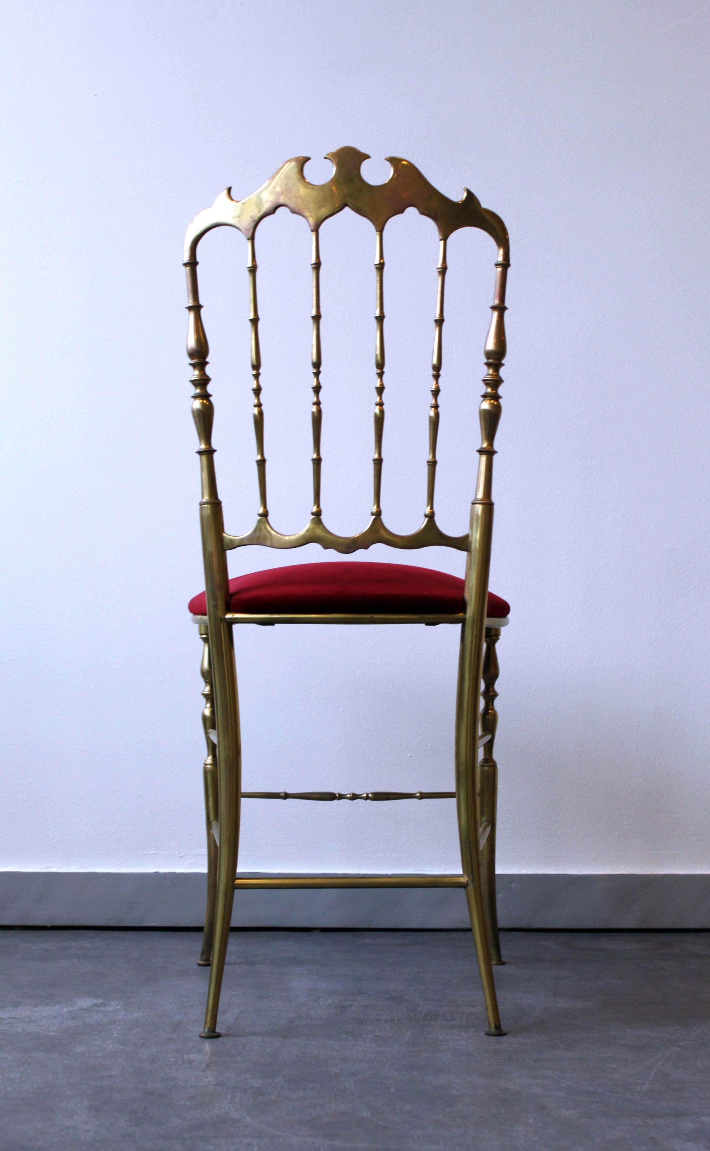 Chaise Chiavarine par Giuseppe Gaetano Descalzi, 1950