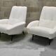 Fauteuils design vintage Claude VASSAL, 1950