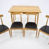 1960s Rare Alan Fuchs Dining Set by ULUV, Czechoslovakia