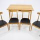 Ensemble de salle à manger Alan Fuchs rare des années 1960 par ULUV, Tchécoslovaquie