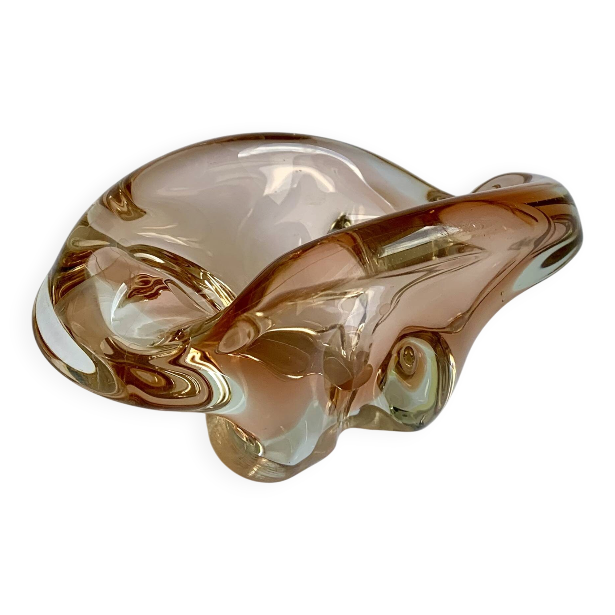 Cendrier par Jozef Hospodka pour Chribska Sklarna, 1960s