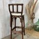 Vintage rattan stool