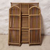 Rattan shelf