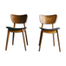 Paire de chaises 6517 par Roger Landault - design 1950