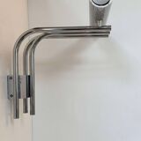 Vintage wall light 20581, chrome metal, by Verre Lumière Studio France 1978