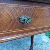 Work table, marquetry dressing table