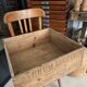 Ancienne caisse en bois « Rhum Luceta »