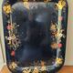 Large painted metal Napoleon III tray.